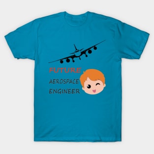 Future aerospace engineer kids design T-Shirt